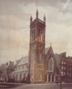 St Columba’s Church completed in 1884