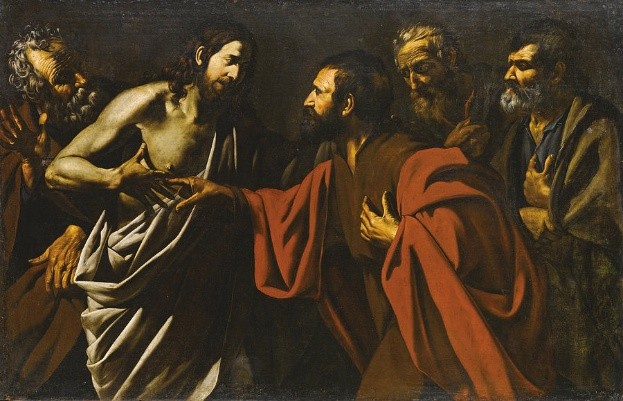 A painting of The Incredulity of St Thomas